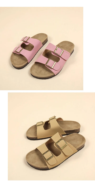 Flat Cork Slippers