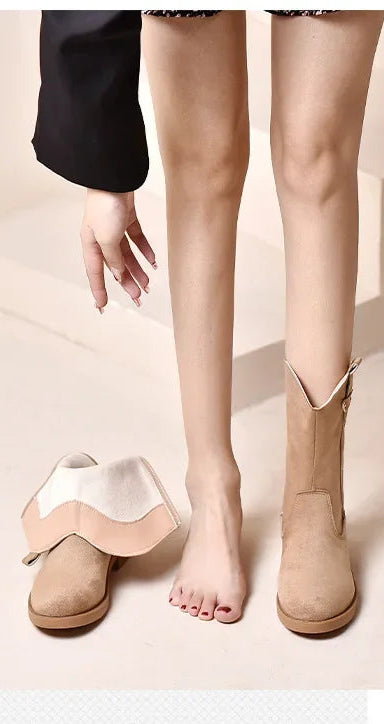 VelourStep Boots