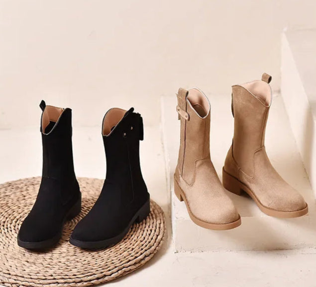 VelourStep Boots
