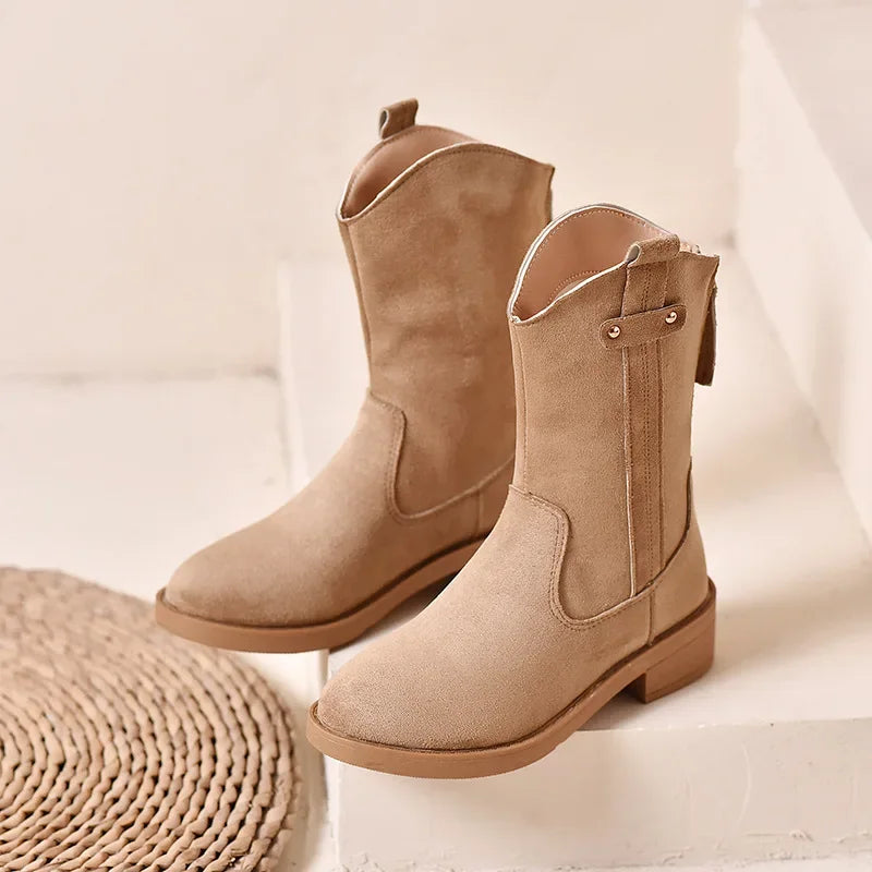 VelourStep Boots