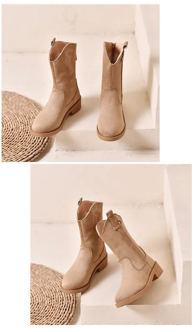 VelourStep Boots