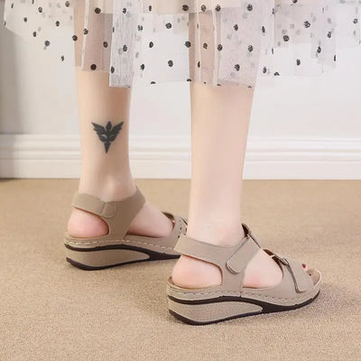 Peep Toe Casual Sandals