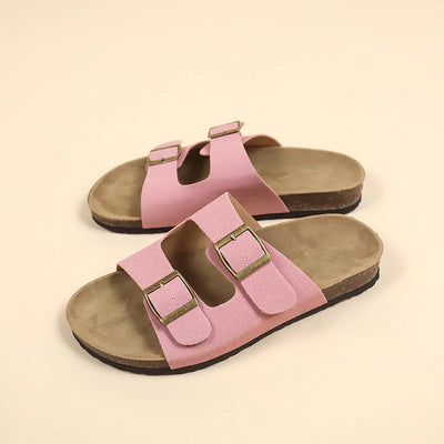 Flat Cork Slippers
