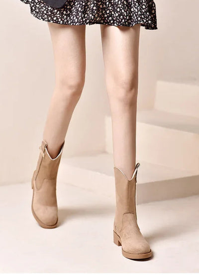 VelourStep Boots