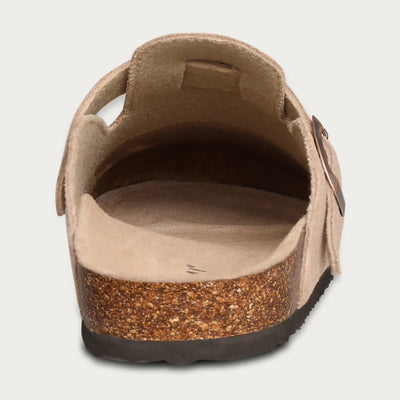 Suede Clogs Mules