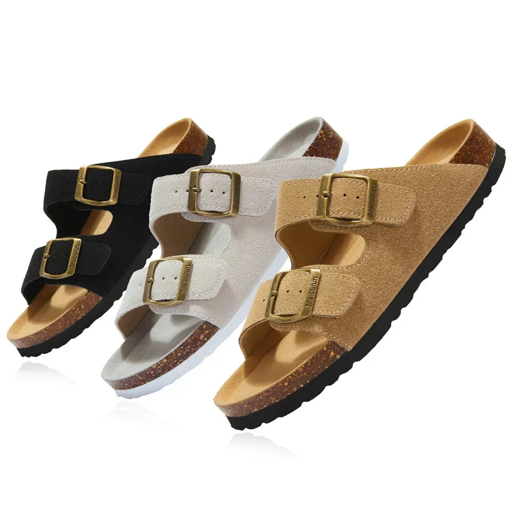 Flat Cork Slippers